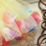 BABY GIRLS DRESS - Flower Rose Petal Hem Dress Yellow