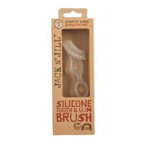 JACK N' JILL - Silicone Tooth Gum Brush 2-5 years