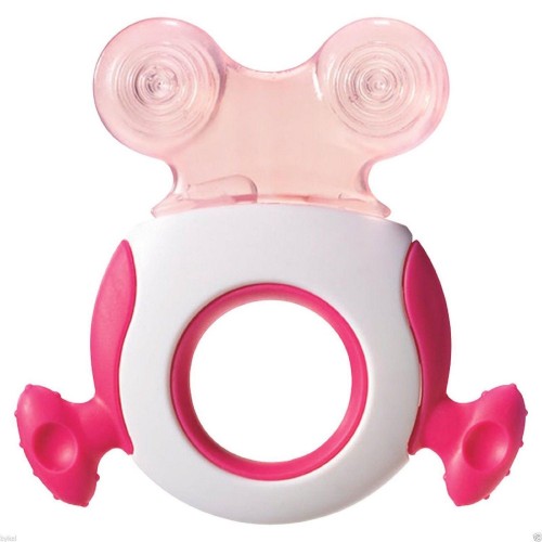 TOMMEE TIPPEE - Closer to Teether Nature Teether Stage 2 Baby Girl Pink