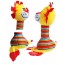 PHEATON FASHION - Hanging Toy Multicolor Cartoon Animal Elephant