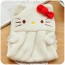 DQ - Colorful Sweet Candy Colored Cartoon Baby Towel Super Soft Coral Fleece Kid Child Towel Wipe Sweat Hung Towel Cat