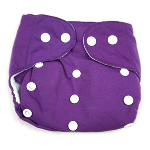BBK- Reusable Waterproof Infant Nappies Purple