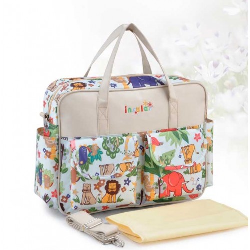 BABY BAG - Diaper Bag Shoulder Handbag High Stroller Mummy Bag Multifunctional Baby Bags 01
