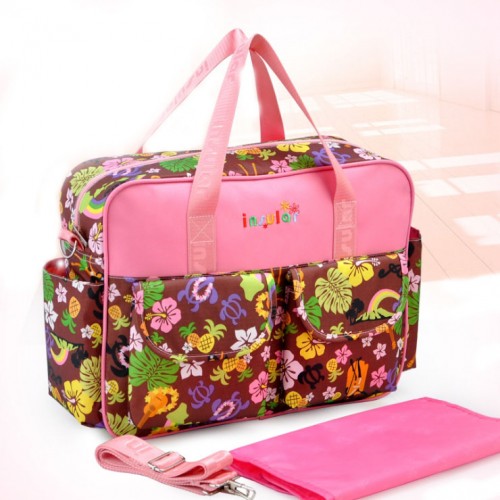 BABY BAG - Diaper Bag Shoulder Handbag High Stroller Mummy Bag Multifunctional Baby Bags 05