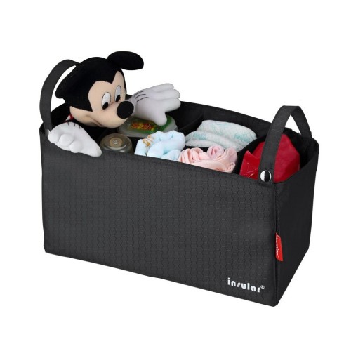 INSULAR - 3 Colors Multi-Functional Waterproof Diaper Bag Gray